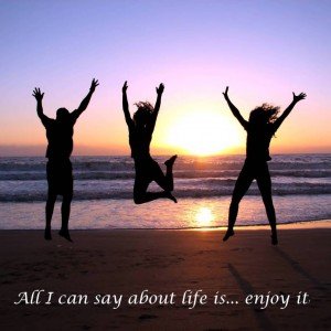 living life